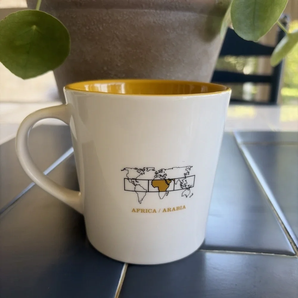 2006 Starbucks African/Arabic Arabian Mocha Sanani 16 oz. Mug (E3)
